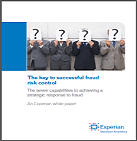 The key to successful fraud risk control white paper